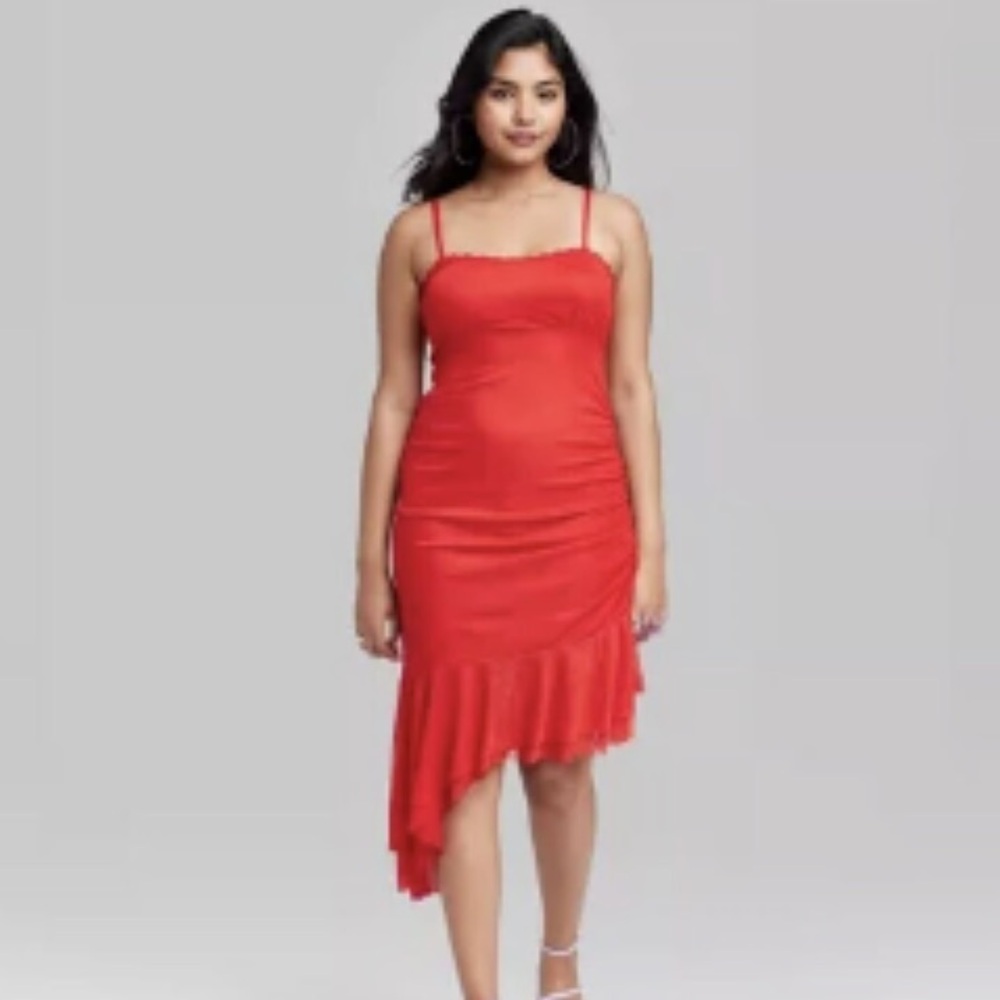 NWT Wild Fable Asymmetrical Dress